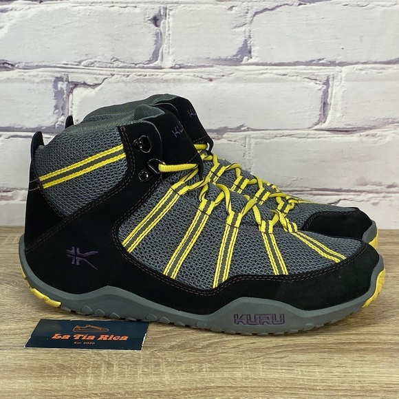 KURU Shoes Kuru Chicane Black Yellow Hiking Boots Poshmark